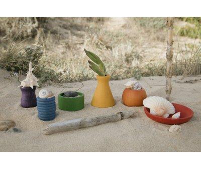 Set of 6 Rainbow Planters