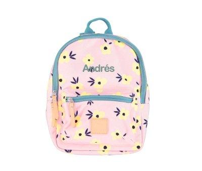 Mini mochila Personalizvel Baby Banana PiuPiu Flowers