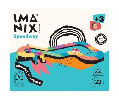 Imanix Pista da Corsa Speedway 22 pezzi