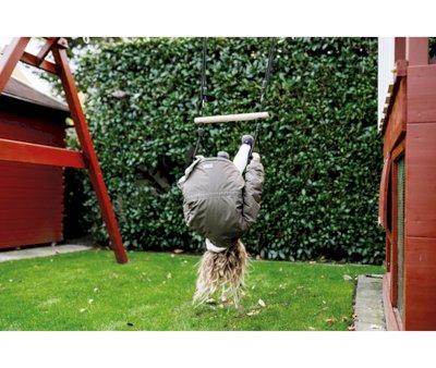 Trapeze with Gymnastic Rings "Black Line"