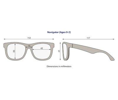 Gafas de Sol Flexibles Navigators (0-24meses) Rad Rainbow