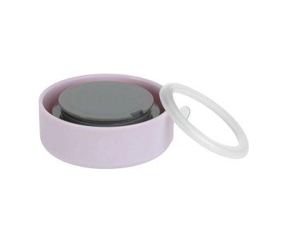 Happy Heart Lavender Solid Thermos