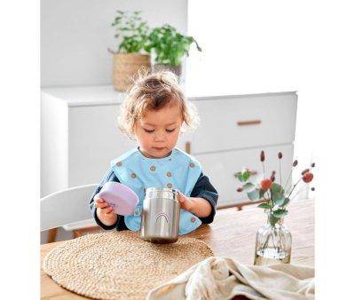 Happy Heart Lavender Solid Thermos