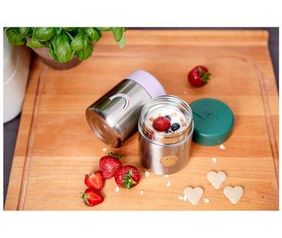 Happy Heart Lavender Solid Thermos