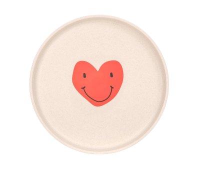 Piatto Antiscivolo Eco Happy Heart