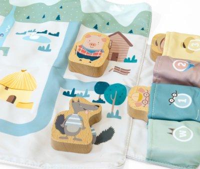 Jeu Les 3 petits cochons et le loup