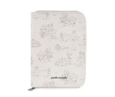 Porta-documentos Toile de Jouy Crema