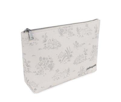 Trousse da Toilette Toile de Jouy Crema