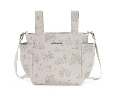 Cream Toile de Jouy Bread Basket