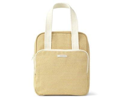 Mochila Infantil Elsa Strippe Yellow Mellow/Creme de la Creme Personalizable