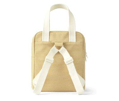 Mochila Infantil Elsa Strippe Yellow Mellow/Creme de la Creme Personalizable