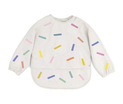 Bib with Sleeves Confetti