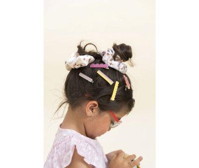 3 Pastel Wave Hair Clips
