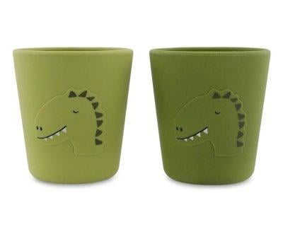 2 Silicone Cups Trixie Mr. Dino