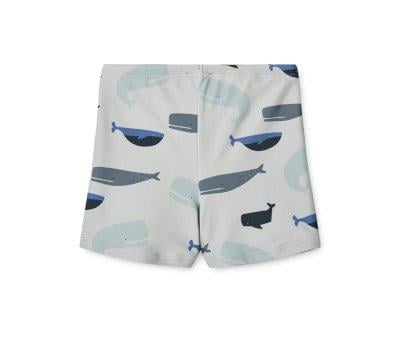 Bathers Shorts Otto Whales/Cloud blue