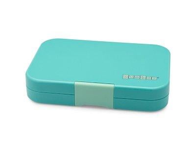 Lunch Box Antibes Blue Lid Tray Jungle Pastel 5 Compartments