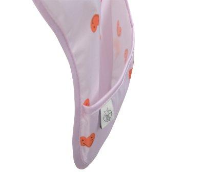 2 Waterproof Bibs Happy Lavender
