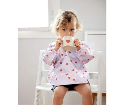 2 Happy Lavender Long Sleeve Bibs