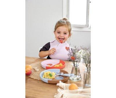 Bib Silicone Happy Lavender