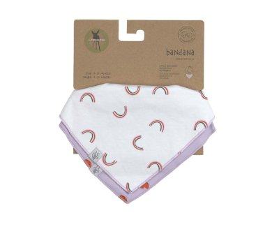 Pack of 2 Happy Lavender Bibs
