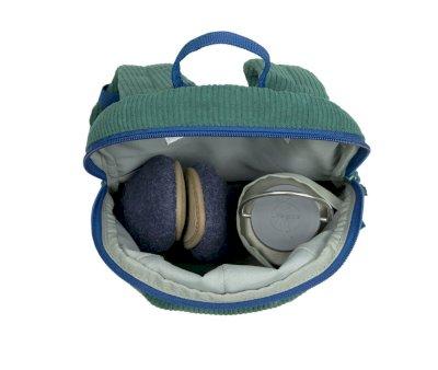 Mini Little Gang Fun Ocean Green Kids Backpack