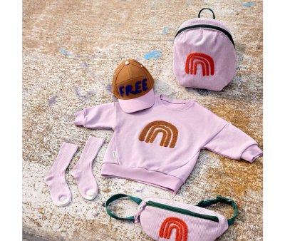 Mini Zaino Tiny Little Gang Rainbow Lilac