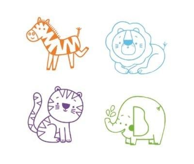Primi Timbri Animali Savana