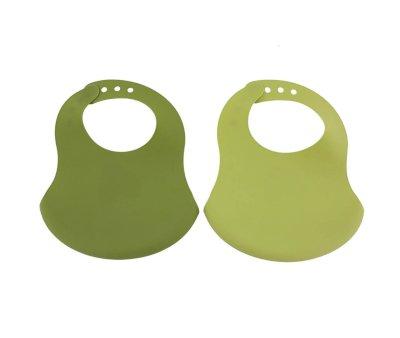 2 Silicone Bibs Trixie Mr. Dino