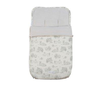Saco Cuco 3 en 1 Entretiempo Toile de Jouy Crema