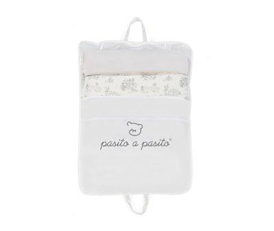 Saco Cuco 3 en 1 Entretiempo Toile de Jouy Crema