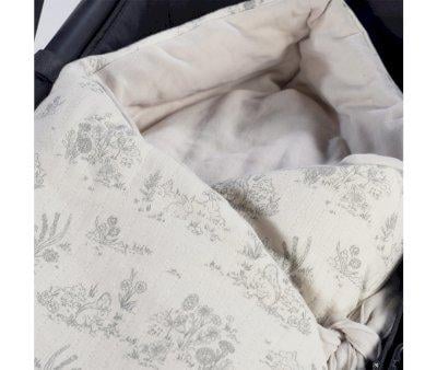 Saco Arrullo Beb Toile de Jouy Crema