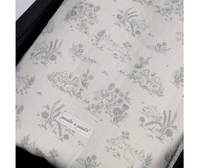 Saco Arrullo Beb Toile de Jouy Crema