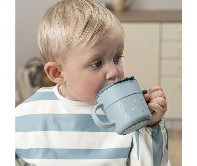 Tasse d'apprentissage Happy Dots Blue