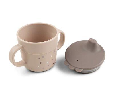 Tasse d'apprentissage Happy Dots Powder