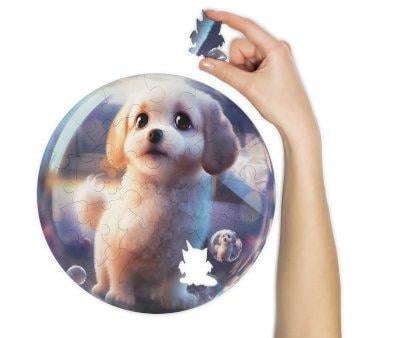 Puzzle Wooden Puppy Bubblezz