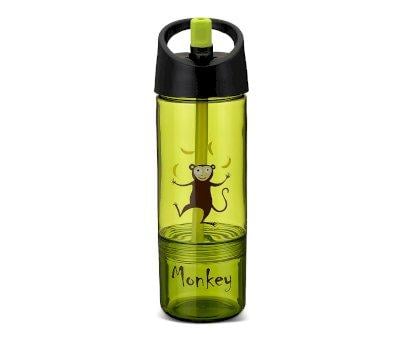2-in-1 Tritan Bottle Lime Monkey