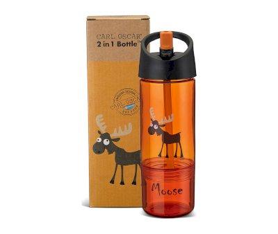 Tritan 2-in-1 Bottle Reno Orange