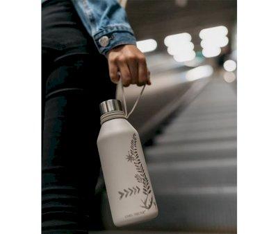Stainless Steel Bottle TEMPflask Spirit Power 500ml Grey