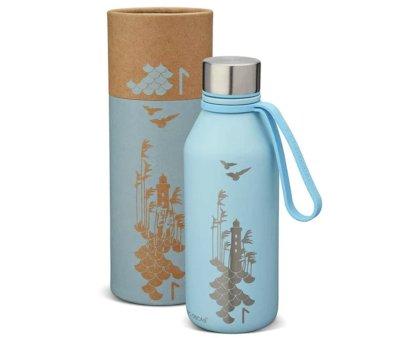 Stainless Steel Bottle TEMPflask Spirit Flow 500ml Blue