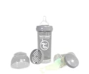 Twistshake Biberon Anti-colique Gris Pastel 260 ml