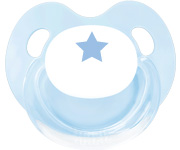 Blue Star Personalised Retro Pacifier