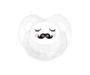 Sucette Rtro Visage Moustache