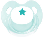 Sucette Personnalisable Rtro toile Aqua