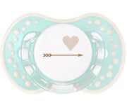 Succhietto Personalizzato LOVI Cuore Verde