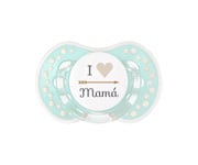 Succhietto Personalizzato LOVI Cuore Verde