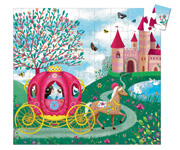Silhouette Puzzle The Carriage of Elise