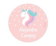 Pack 3 Distintivi Personalizzati Unicorno