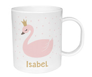 Taza de Plstico Personalizada Cisne