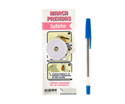 Nastro Marca Indumenti Bianco+Biro