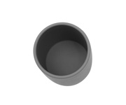 Copo de Silicone Cinza Escuro